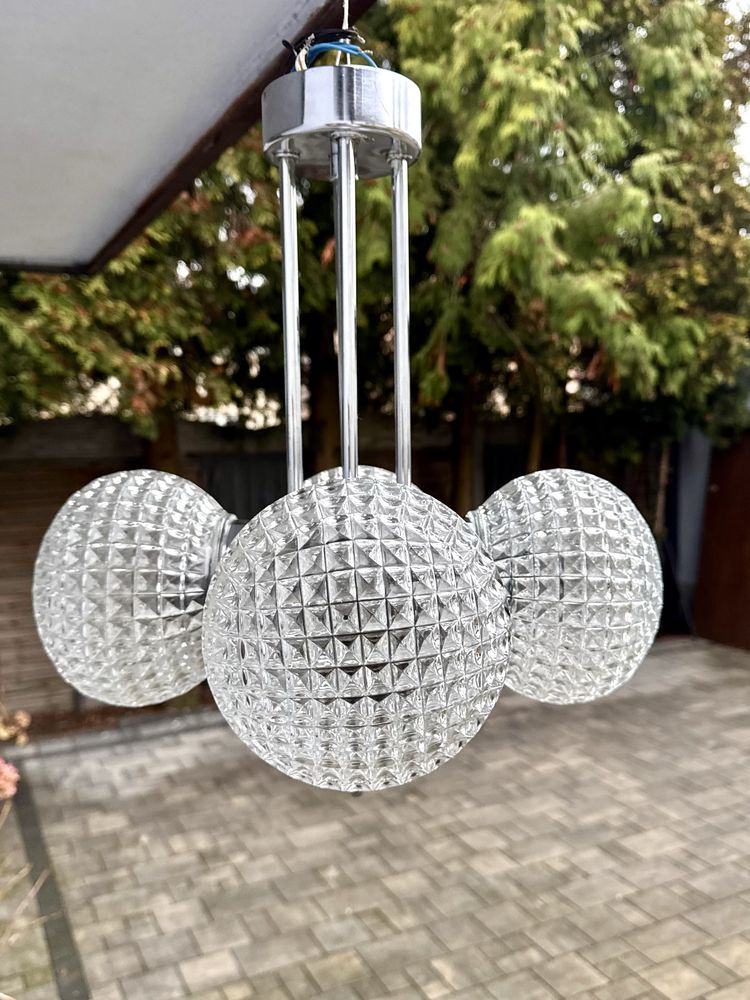 Lampa wiszaca. Czechoslowacja.Vintage