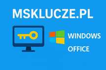 Klucz Microsoft Office 2024/2021/2019  Windows 10/11 PRO/HOME