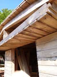 Domek drewniany deskowany