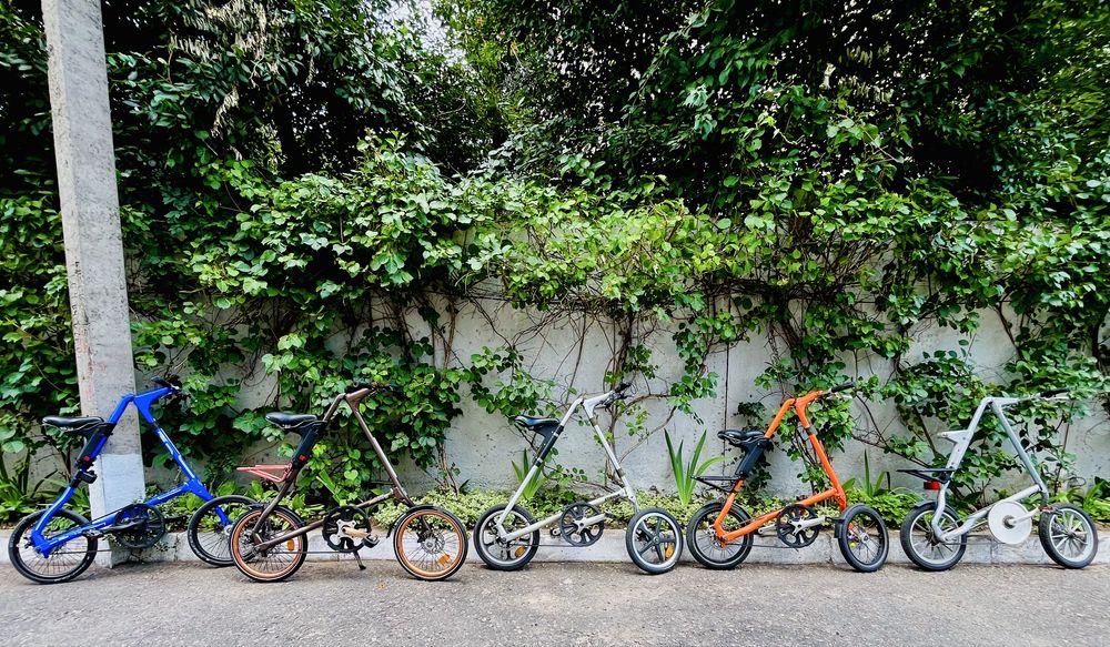 Велосипед складной Strida evo 3, SX, LT, цена каждого на фото