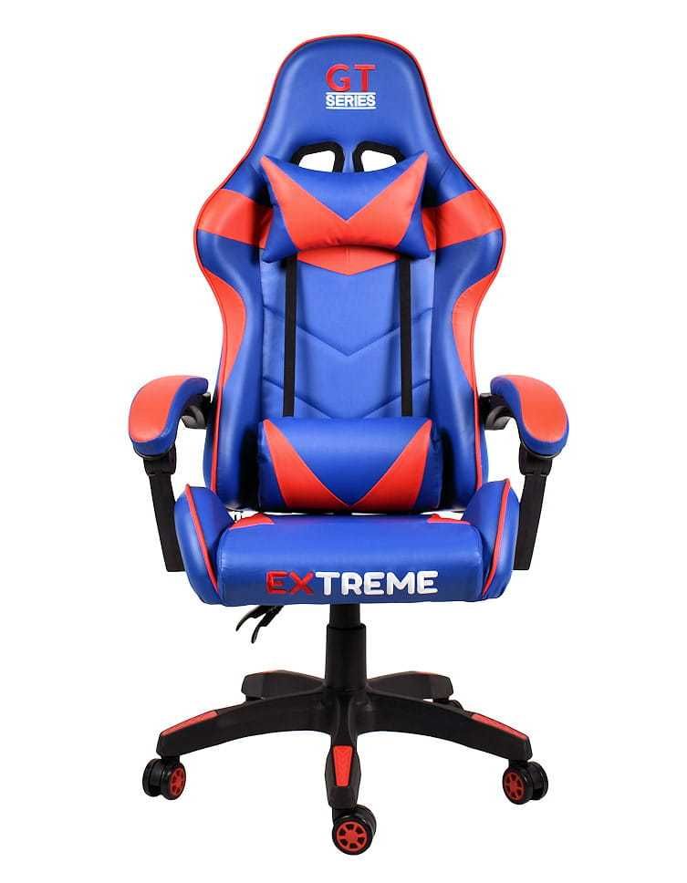 Fotel Gamingowy niebieski wersja sport GT BLUE