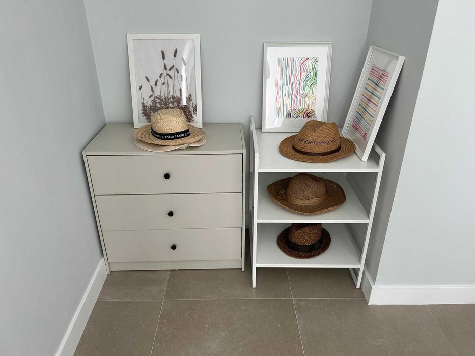 Quarto completo c/ 2 camas 90x200 com colchão