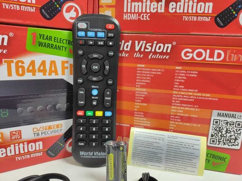 Приставка Т2 Приемник Т2 Тюнер Т2 WV T644A FM DVB-T2/C YouTube IPTV