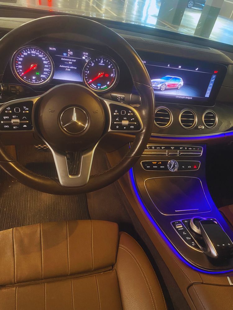 Mercedes E300 AMG Line - hibrido/diesel - 2019