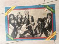 Plakat zespolu Judas Priest lata 80’