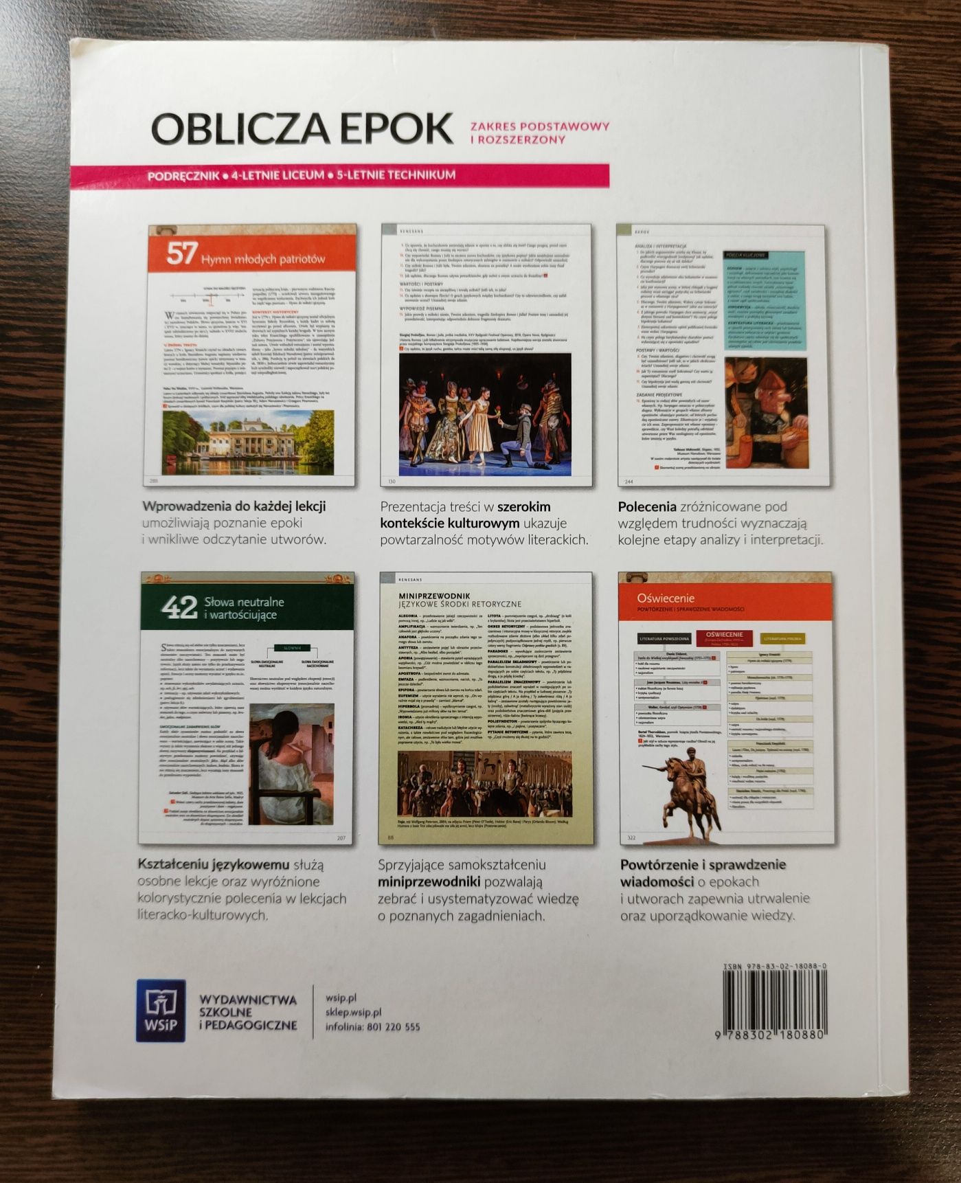 Oblicza epok 1.2. Podręcznik j. Polski