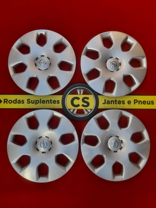4 tampões jante 16" Opel Corsa Astra Nissan Peugeot  Fiar Punto