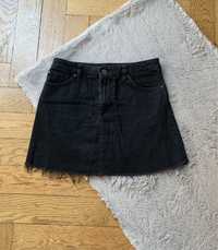 Czarna mini spódnica H&M