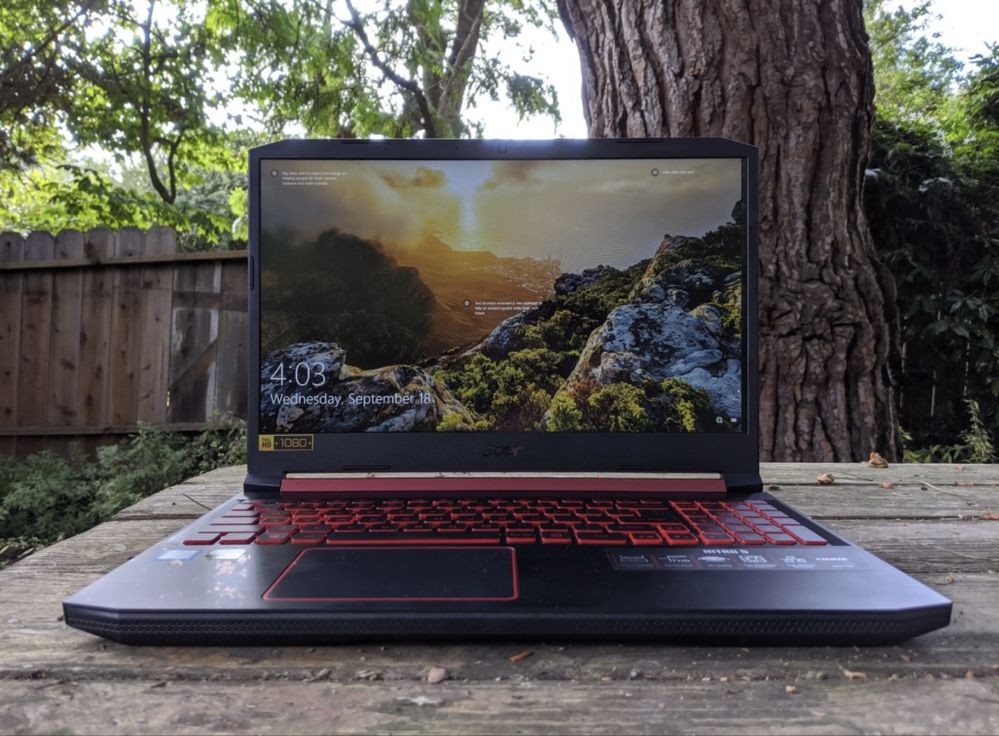Acer Nitro AN185-54 – Potência e Estilo para Gamers