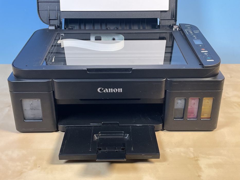 Urządzenie wielofunkcyjne 3w1 Drukarka skaner Canon G3411 WiFi kolor