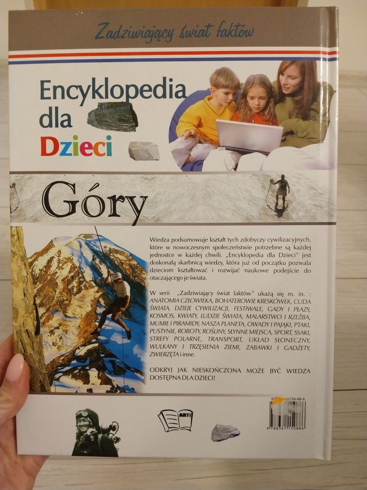 Książka Encyklopedia dla dzieci- Góry