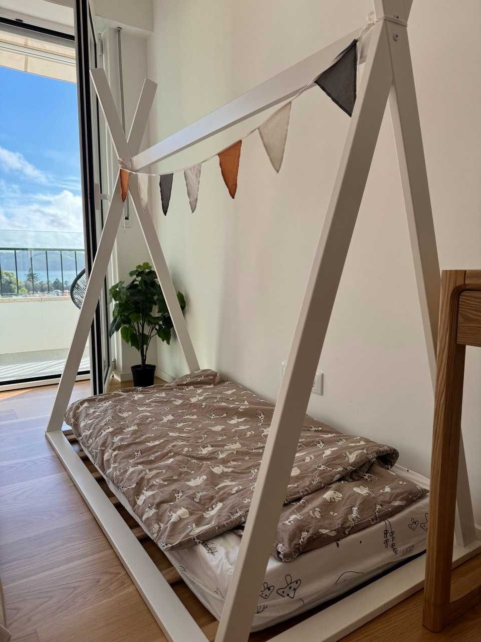 Cama Zippy 140x70 cm com colchão
