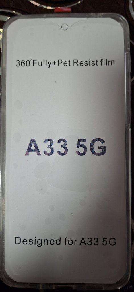 Двохсторонний прозрачный чехол на Samsung A 33 5 G