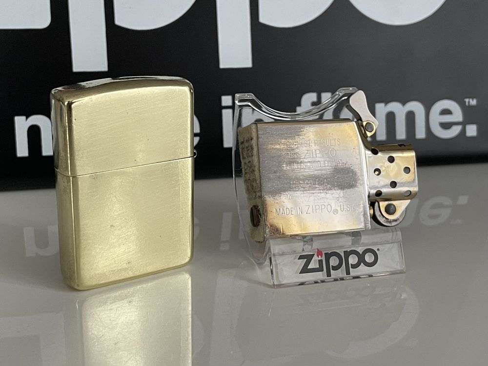 Zapalniczka Zippo 1932 - 1991 Solid Brass, High Polish Brass, mosiądz