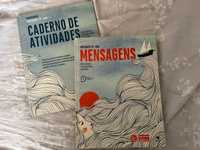 Livro portugês "Mensagens" 10º ano