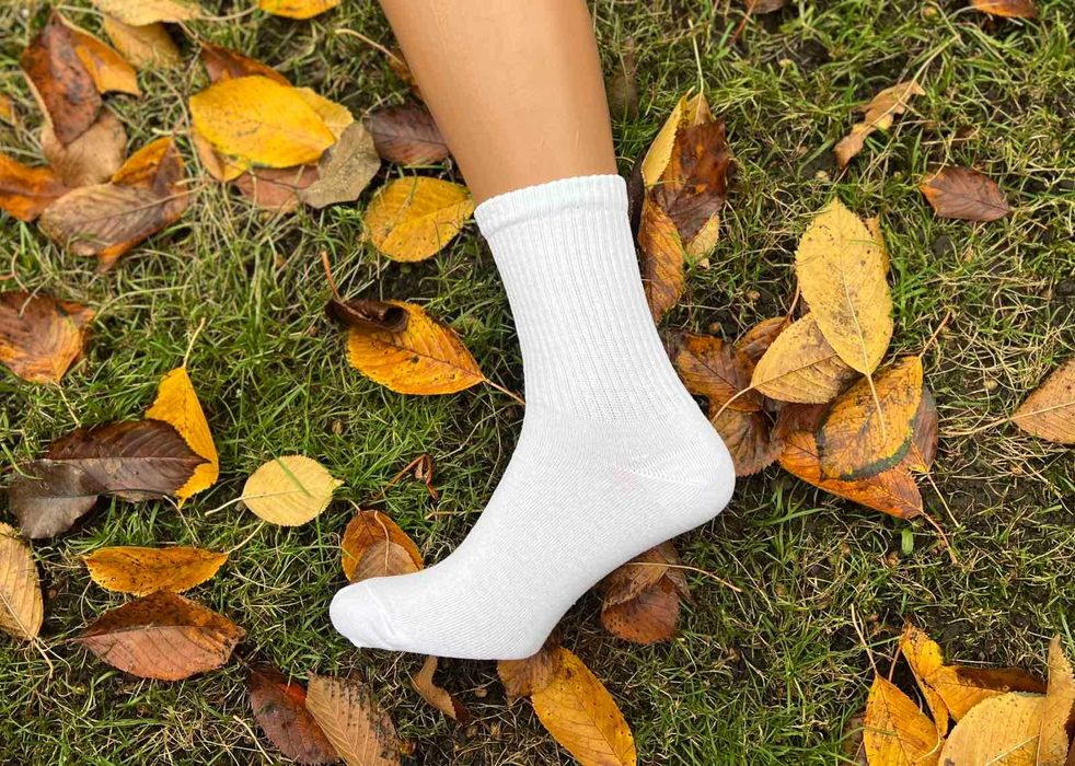 Носки 10 пар 200грн шкарпетки однотонні високі опт