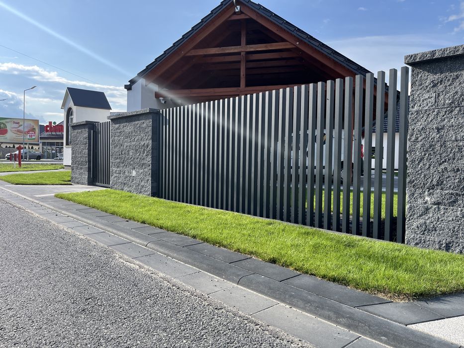 Ogrzodzenia . Ogrodzenia grzebieniowe