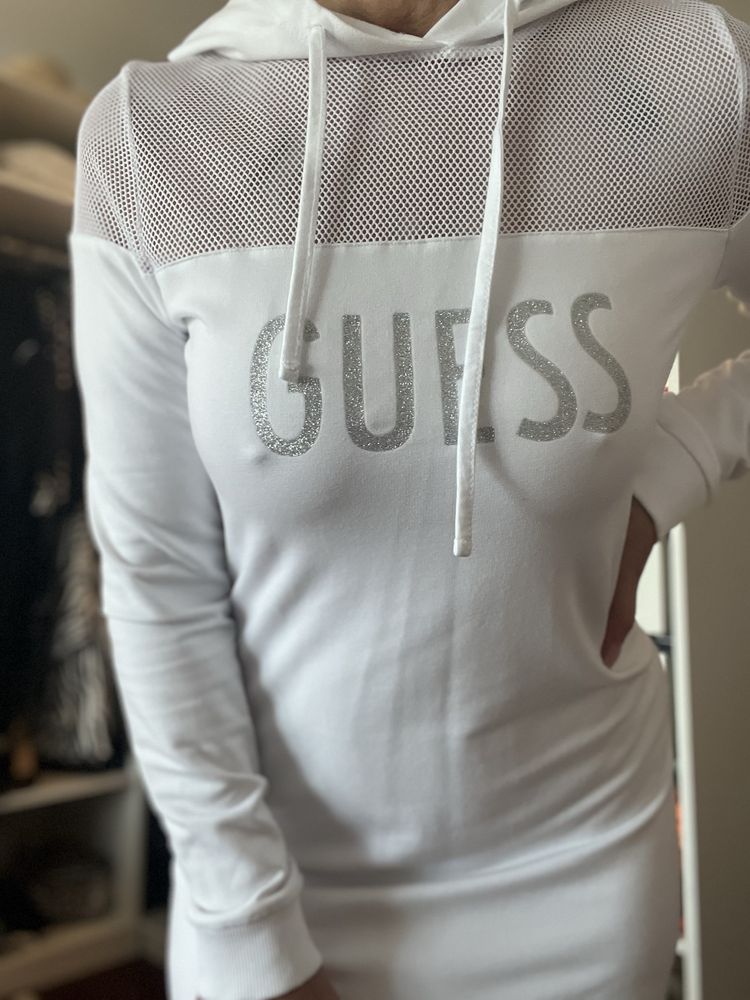 Vestido branco Guess