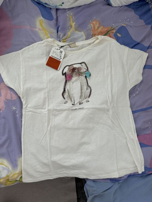 Кофта на девочку ZARA футболка 13-14 лет на 164 см