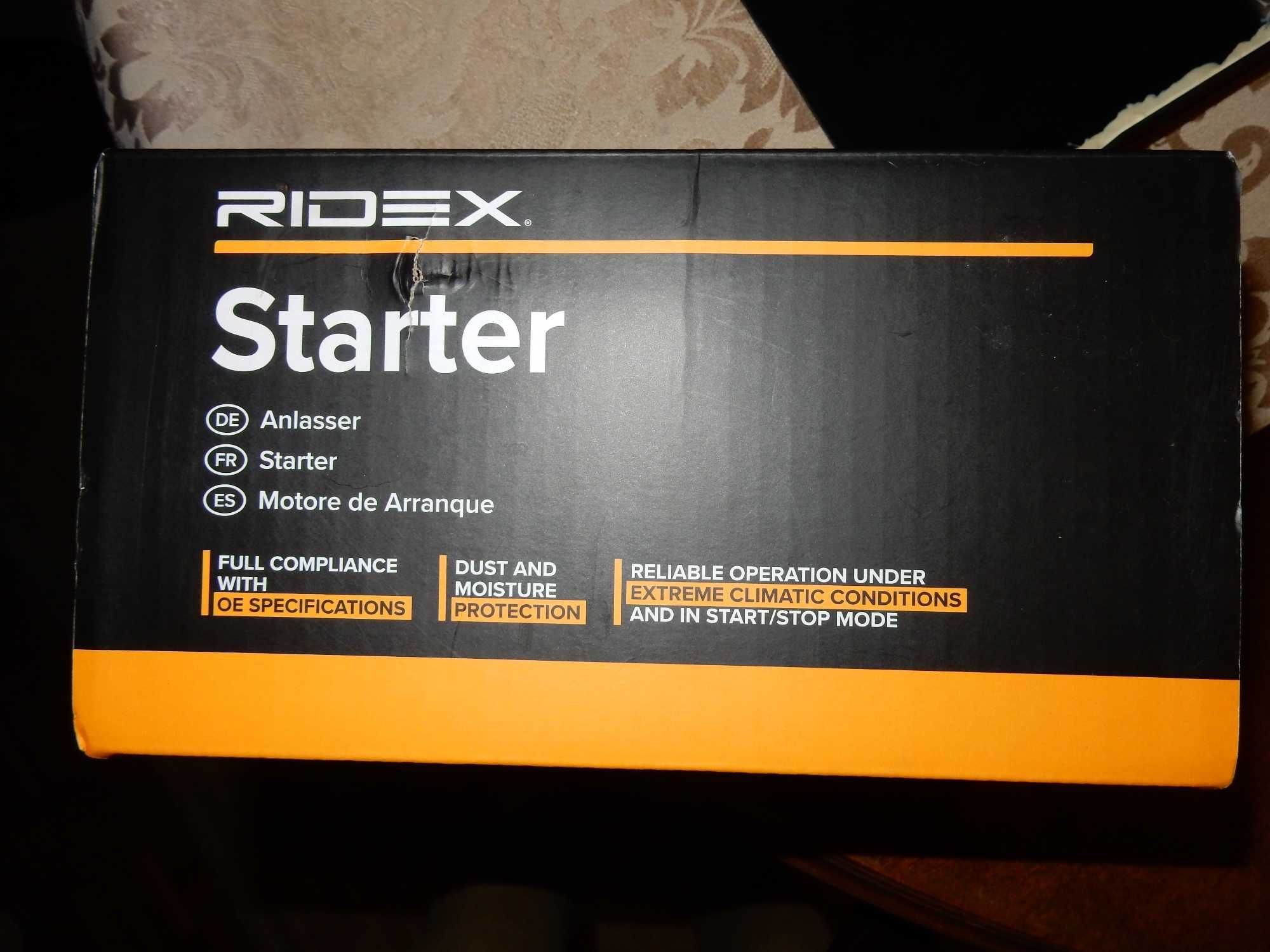 MOTOR DE ARRANQUE RIDEX A ESTREAR