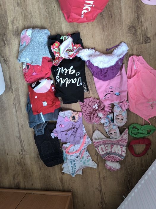 Ubrania dla dziewczynki mega paka