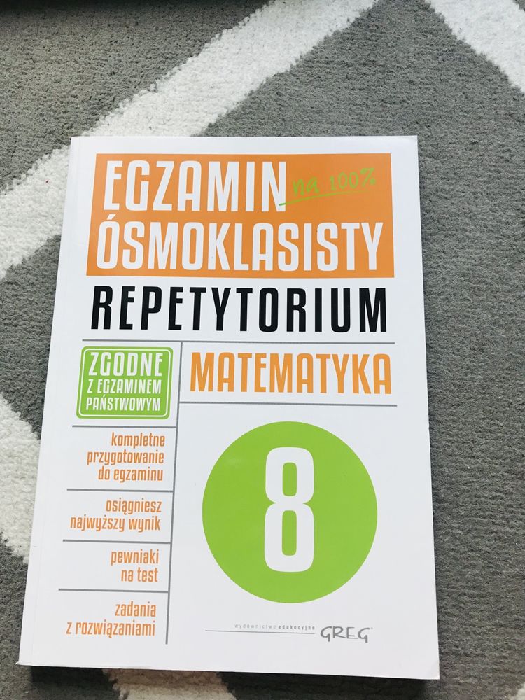 Repetytorium Osmoklasisty Greg matematyka