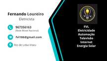 Eletricista com experiência faz trabalhos, bom preço! Orçamento grátis