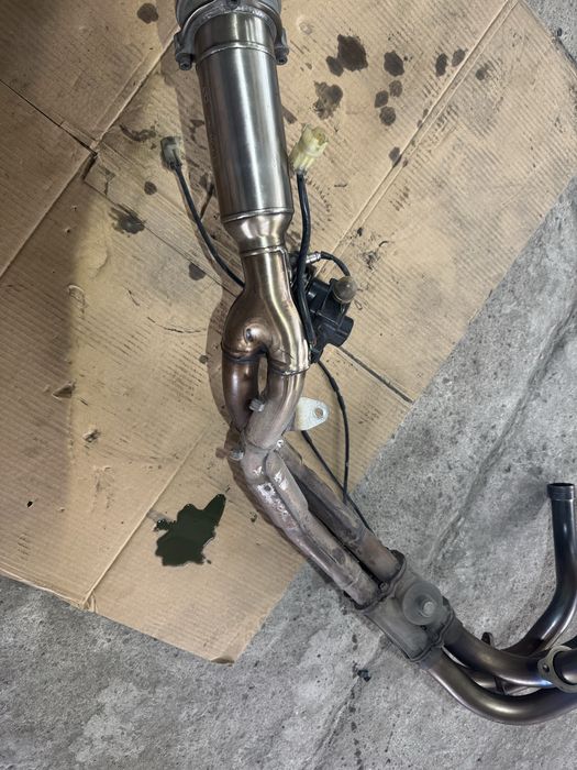 Honda cbr 954 sc50 kolektor wydechowy tłumik