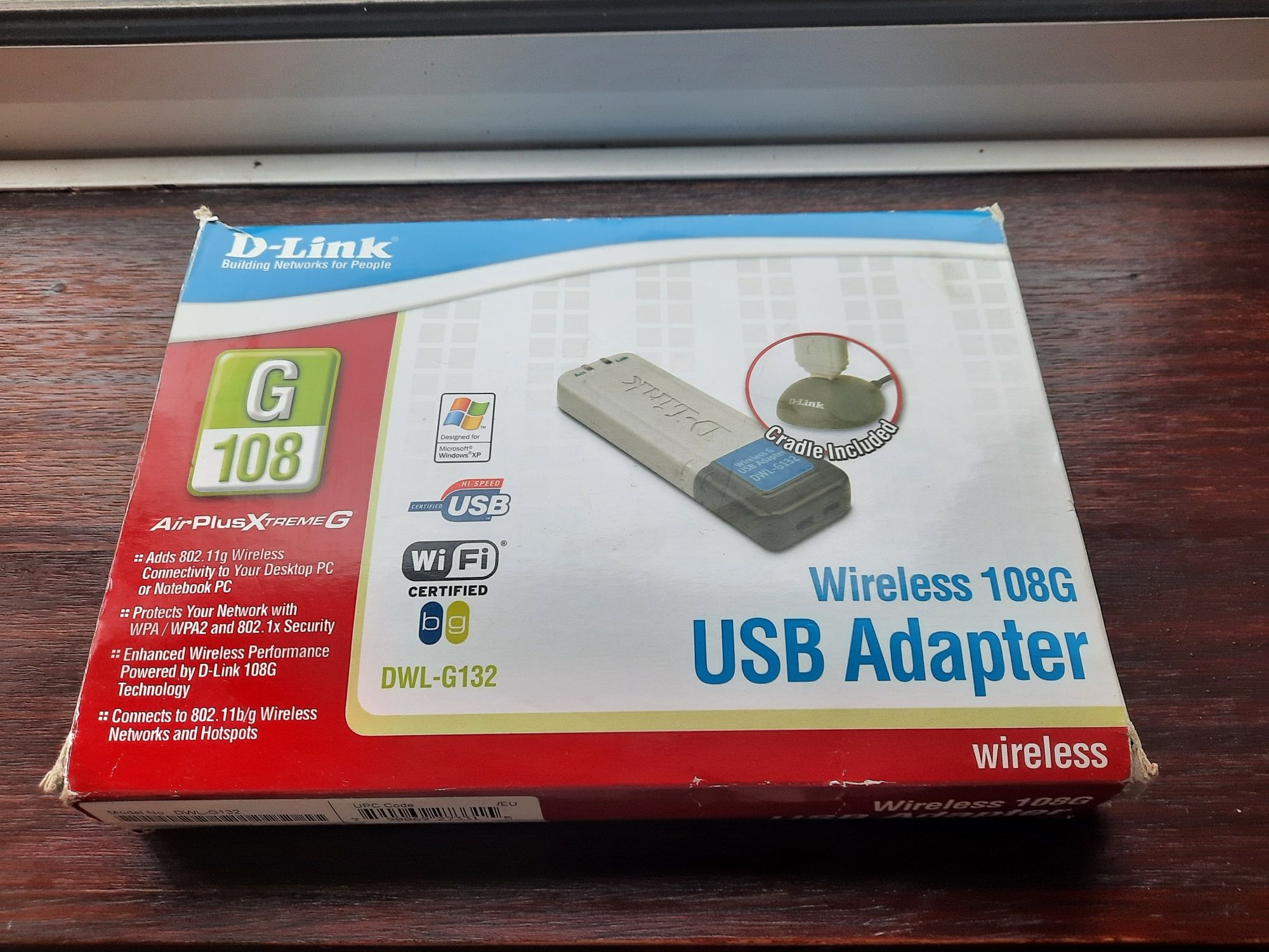 Wireless 108G. USB Adapter