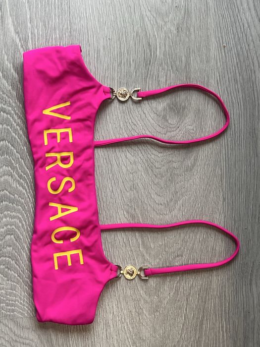 Bikini versace pink parte de cima