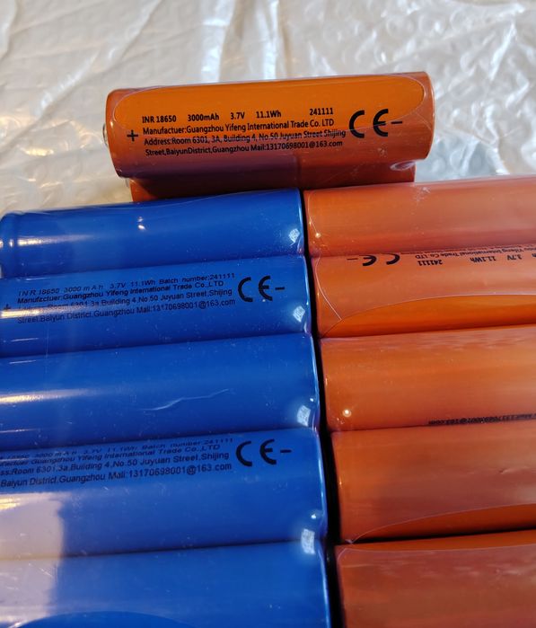Акумулятори 18650 (3000мА/г)