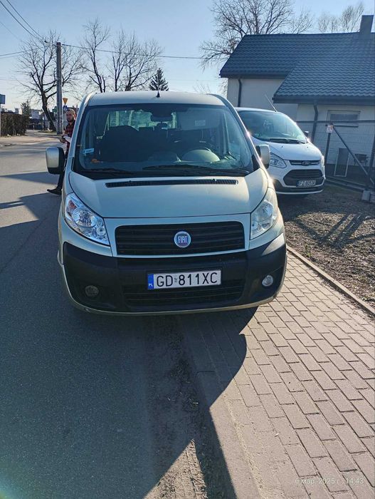 Samochód Fuat Scudo 2009 rok