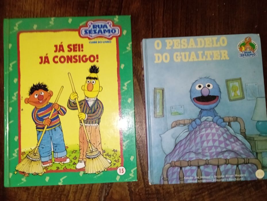 Livros Infantis Vintage - Rua Sésamo