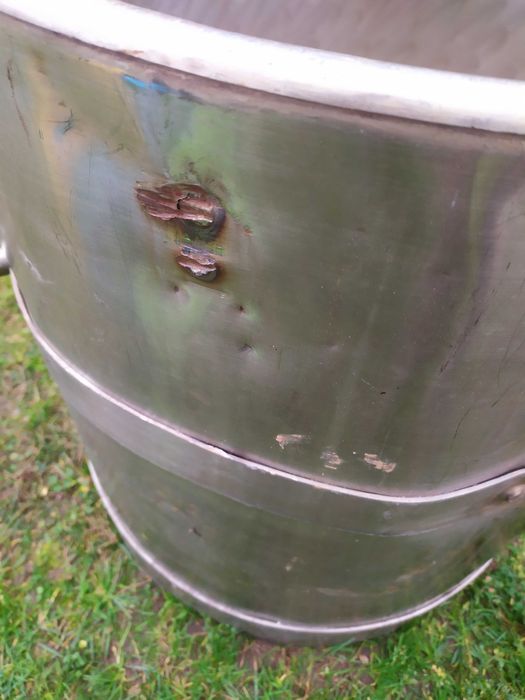 Zbiornik mleko keg kocioł nierdzewny gar beczka pojemnik nierdzewna