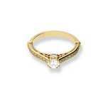 Złoty Pierścionek pr.585 brylanty 0.48ct RSTB30
