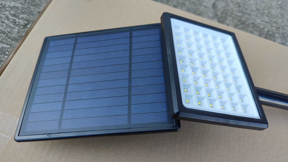 NOWOŚĆ!!! Lampa solarna LED G0904 (10W) 6000K zimna
