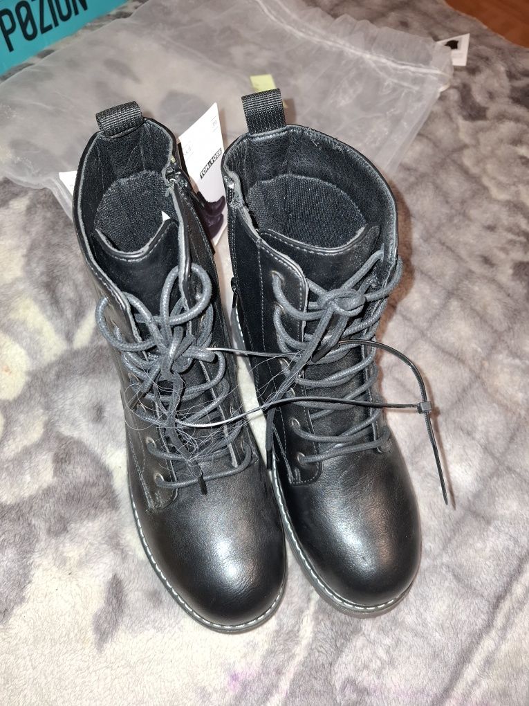 Buty damskie botki Ala Martensy Glany rozm 39
