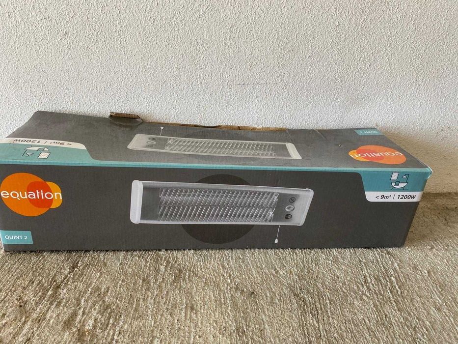 Aquecedor Elétrico Equation QUINT 2- 1200W (Em caixa original)