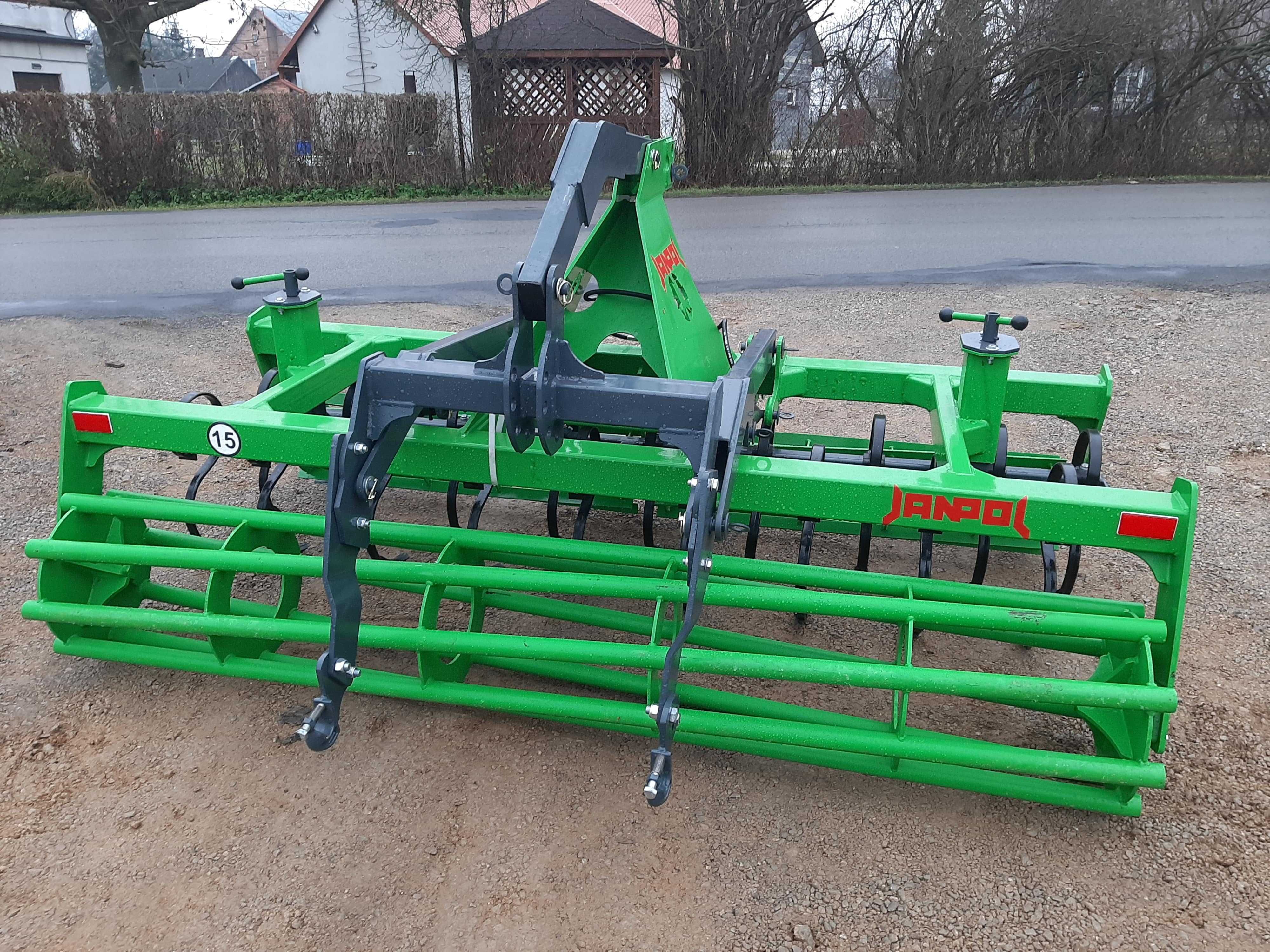 JANPOL agregat uprawowy z hydropakiem do siewnika/ kultywator + wałki