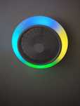Lampa sufitowa z wentylatorem RGB z pilotem