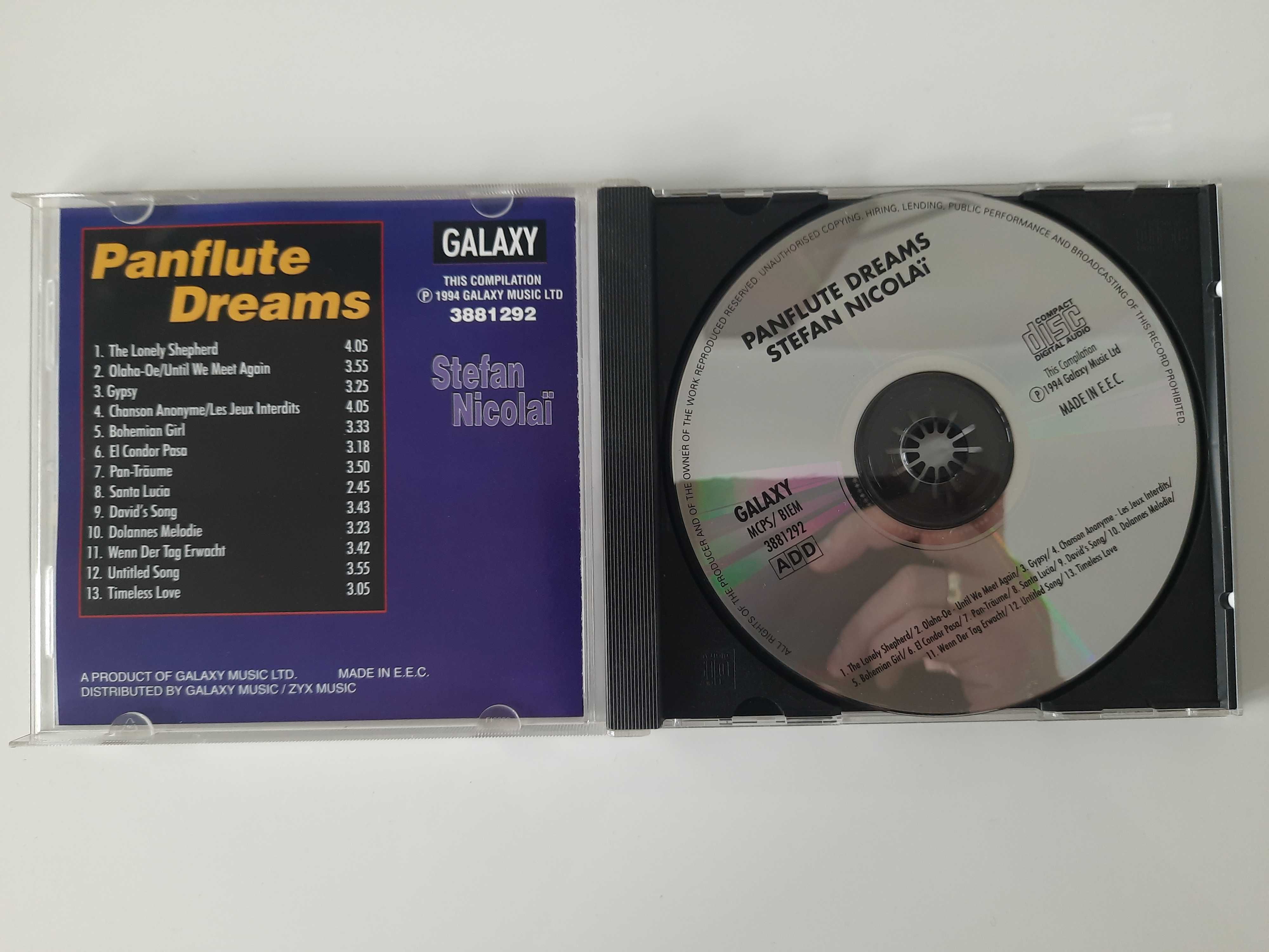 Stefan Nicolaï Nicolai - Panflute dreams 1994 cd