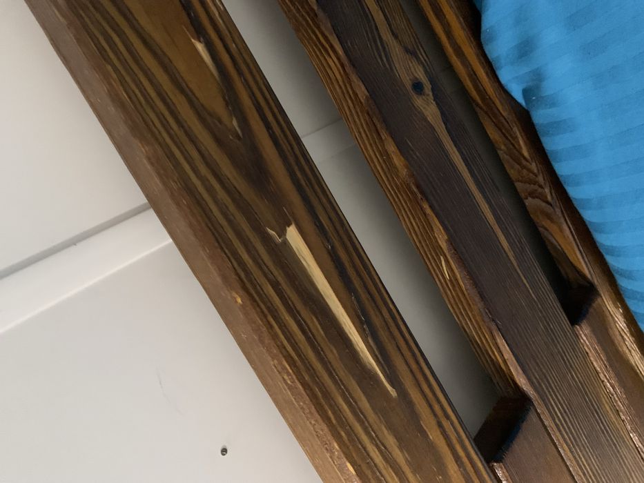 Ліжко кровать дерево натуральне 200*140