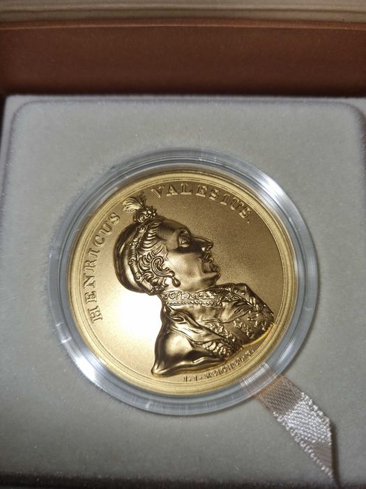 Skarby Stanisława Augusta 500zł - złota moneta - Henryk Walezy