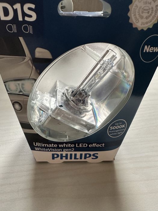 Ксенонова лампа D1S 35 w, 85v white vision gen2 PHILIPS