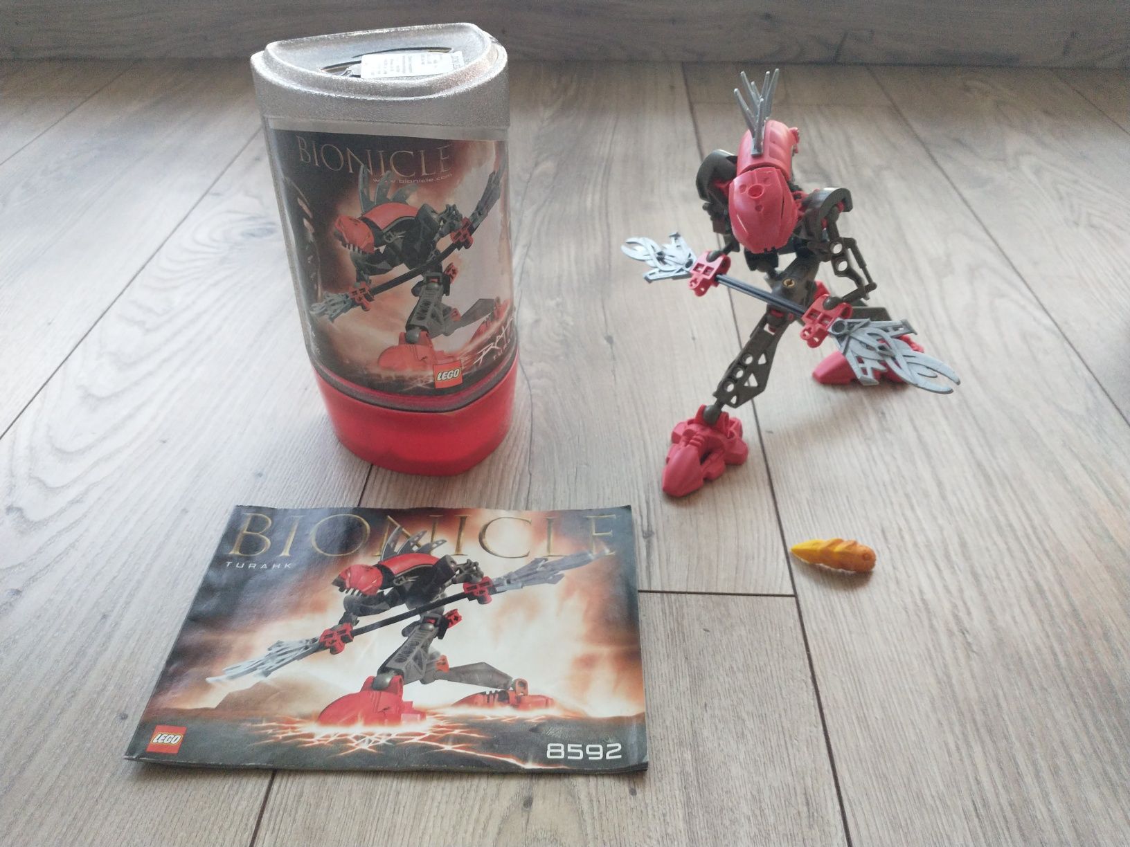 LEGO Bionicle 8592 Rahkshi Turahk + pudełko + instrukcja