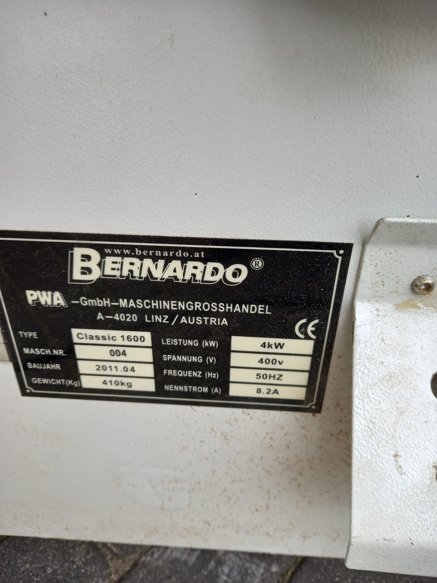 Piła formatowa Bernardo classik 1600