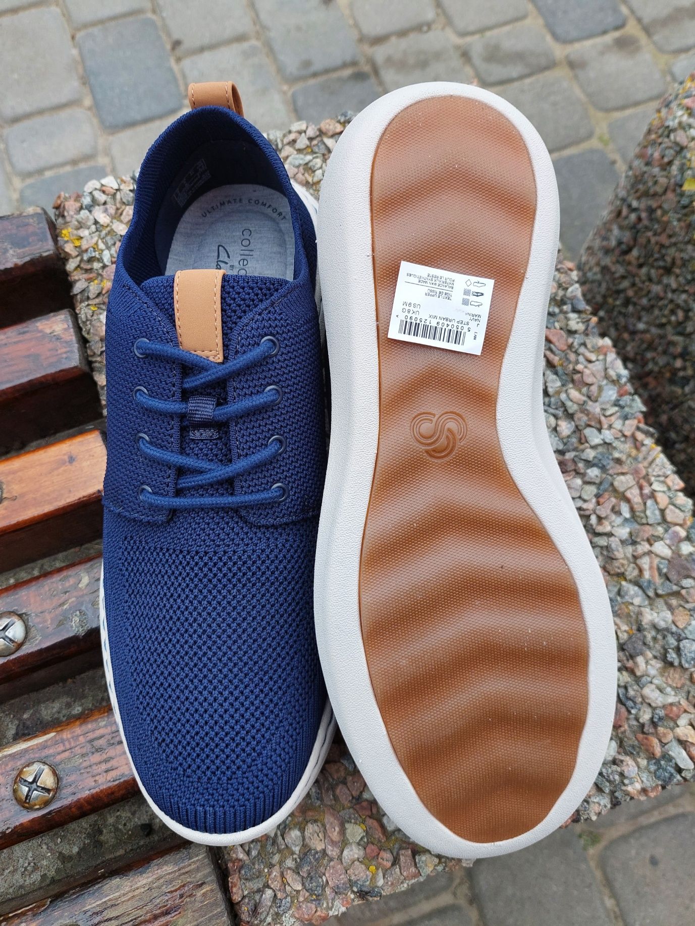 43/44,5р Оригінальні літні кросівки Clark's STEP URBAN MIX