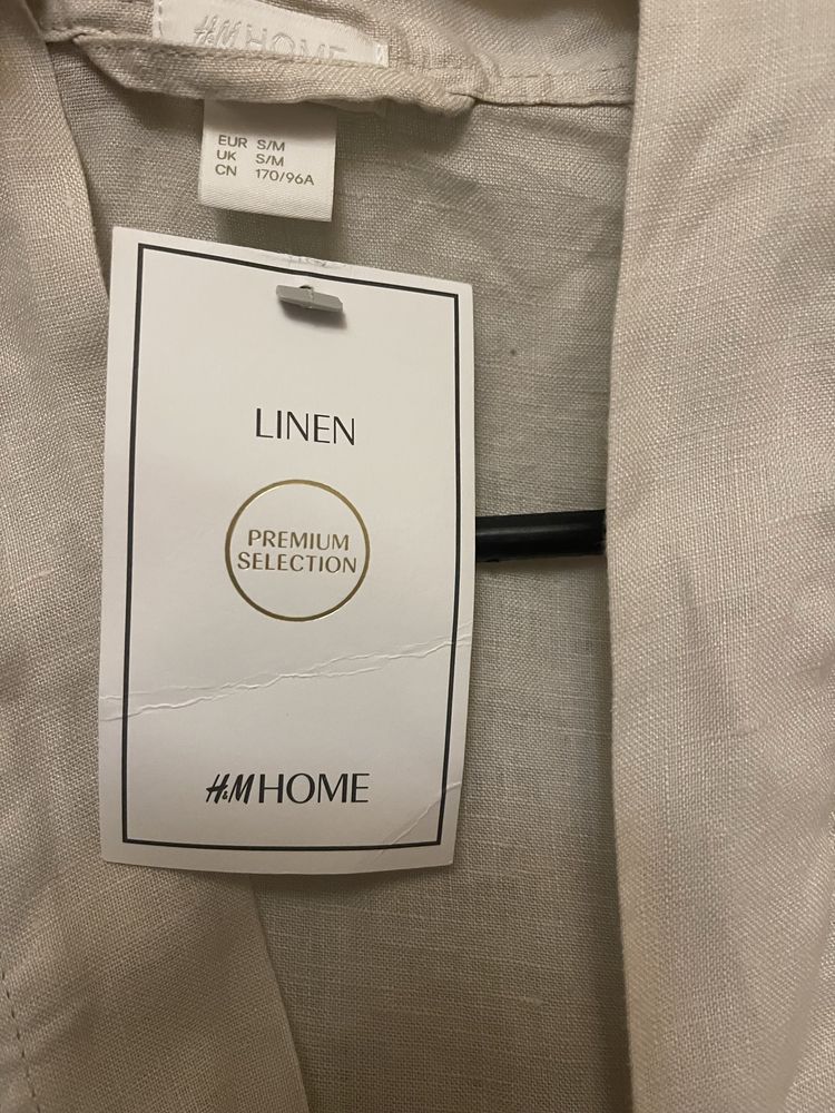 Халат H&M  Лен S/M