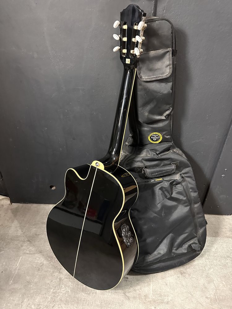 Gitara Ibanez AEL 10 EBK 1201, stan bdb, zapasowe struny