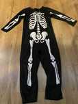 Strój kościotrupa 98 104 karnawałowy Halloween